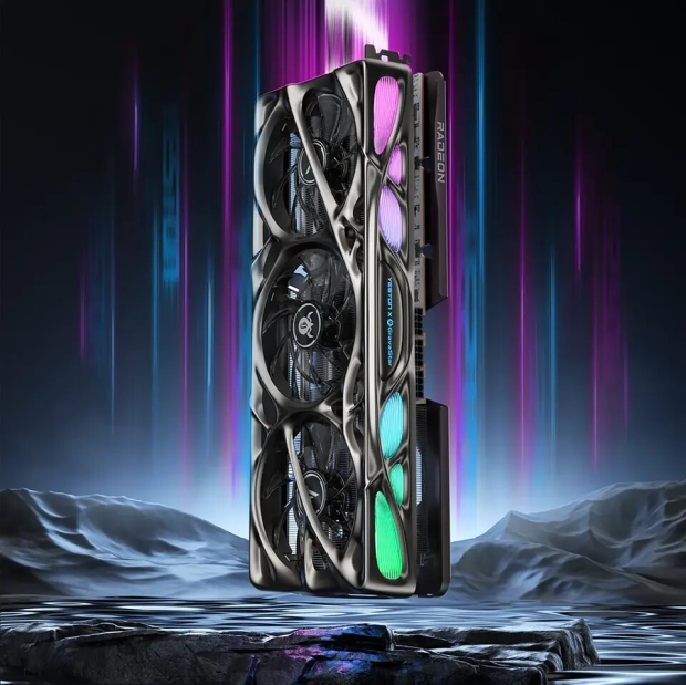 GravaStar and Yeston reveal cyberpunk-inspired Mercury Nova Radeon RX 9070 XT graphics card 808