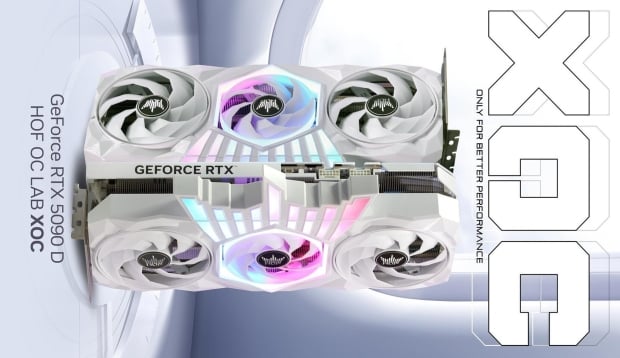 The XOC BIOS for GALAX's monster RTX 5090 D HOF has been leaked, offers up to 2001W power limit