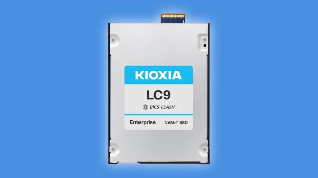KIOXIA unveils world's first 250TB NVMe SSD built for generative AI