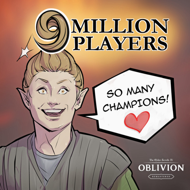 Oblivion Remastered reaches 9 million players, up +5 million players since launch 9