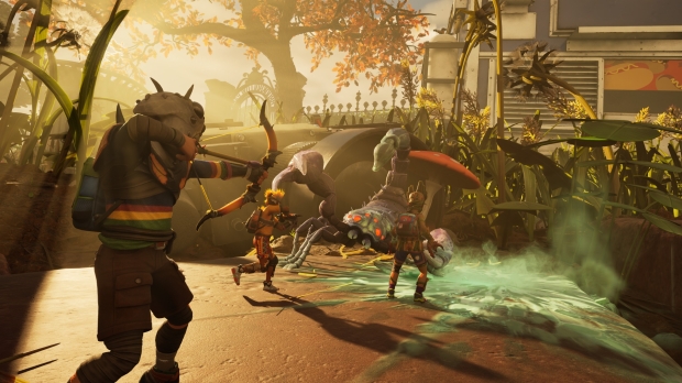 Grounded 2 launched into Early Access this week, and it's available to play over the cloud via GeForce NOW.