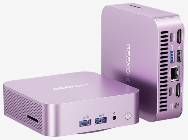 GEEKOM A6 Pink Edition ミニPC Save big on the GEEKOM A6 Pink Edition Mini PC with AMD's