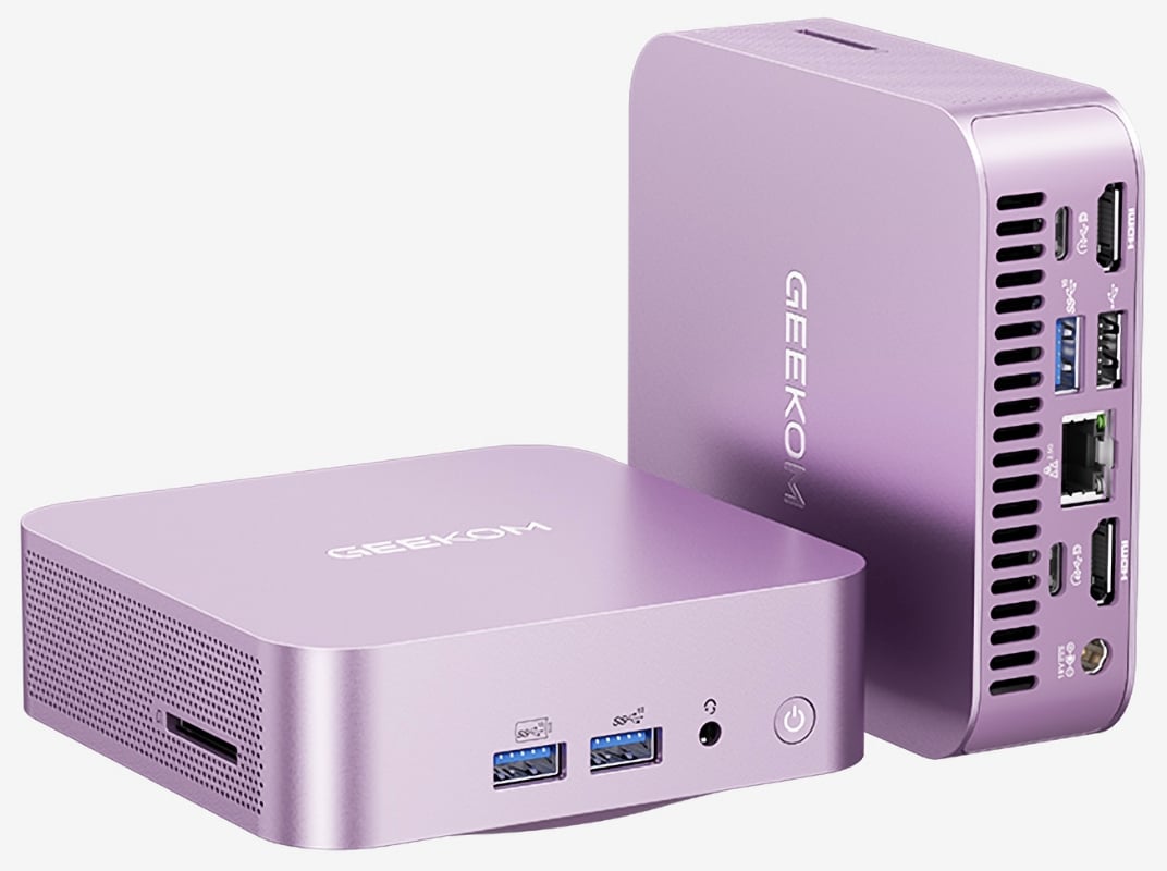 GEEKOM ミニPC A6 Ryzen 7 6800H GEEKOM A6 Budget Mini PC - AMD Ryzen 7 6800H & Radeon 680M GPU