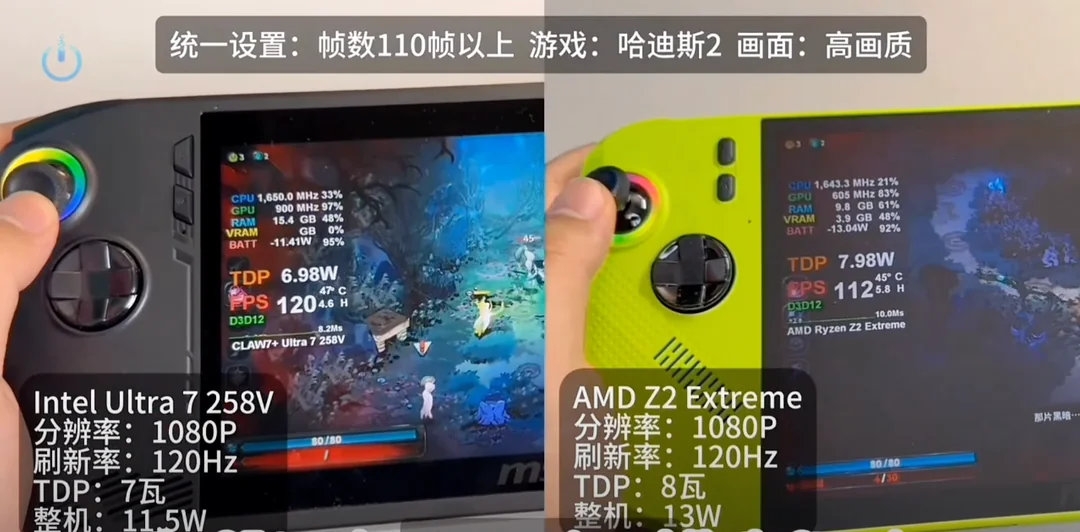 MSI Claw gaming handhelds benched: AMD Ryzen Z2 Extreme + Intel