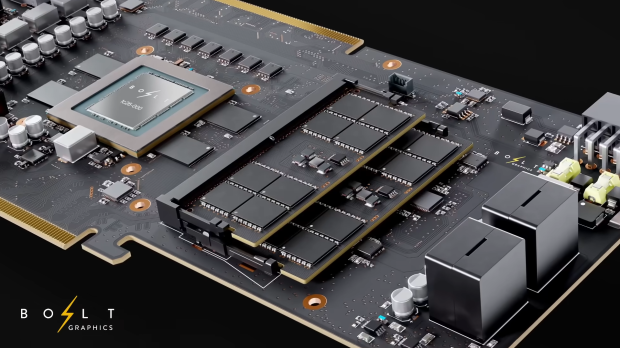 Bolt Graphics Zeus GPU: up to 10x faster than RTX 5090 in rendering workloads, expandable RAM