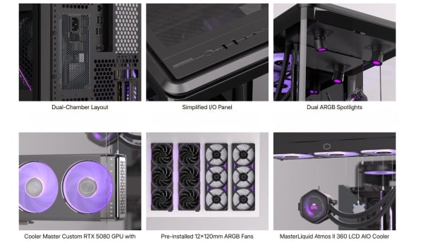 Cooler Master's new MasterFrame 360 Panorama S Limited Edition PC is built for customization, style, and thermal performance.