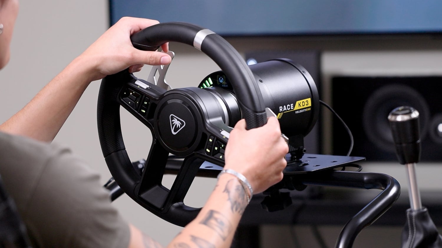 Turtle Beach unveils new VelocityOne racing wheels and accessories for ...