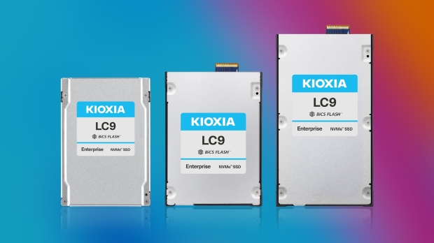 KIOXIA's groundbreaking LC9 Series 245TB NVMe SSD wins 'Best