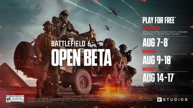 Battlefield 6 Open Beta PC specs: 16GB RAM + 75GB SSD required, RTX 3060 Ti handles 1440p 60FPS
