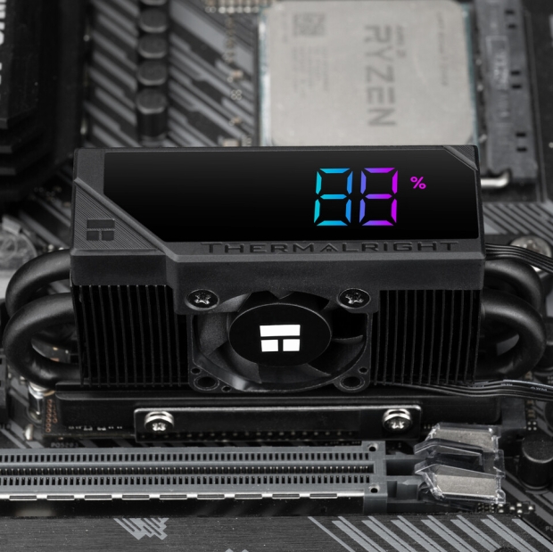 Thermalright's new HR-10 PRO SSD heatsink now sports an ARGB digital display 36