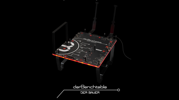 Thermal Grizzly unveils der8enchtable: open test bench with active PCB for $269