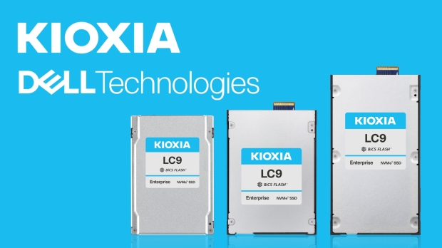 Dell and KIOXIA announce partnership to use 245TB LC9 Series SSDs in PowerEdge servers