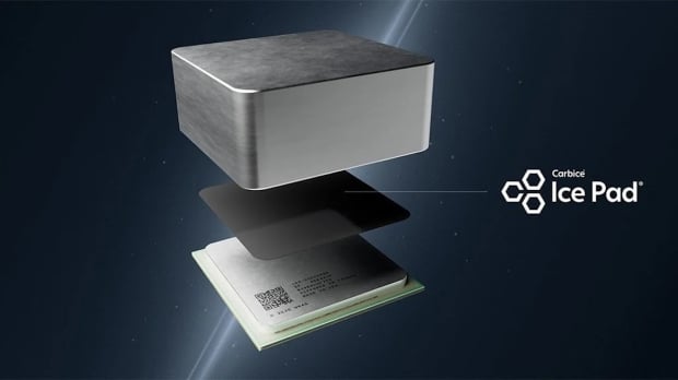 Open enlarged image Carbice boasts 'Ice Pad replaces outdated thermal paste' - and it's now in CyberPowerPC rigs