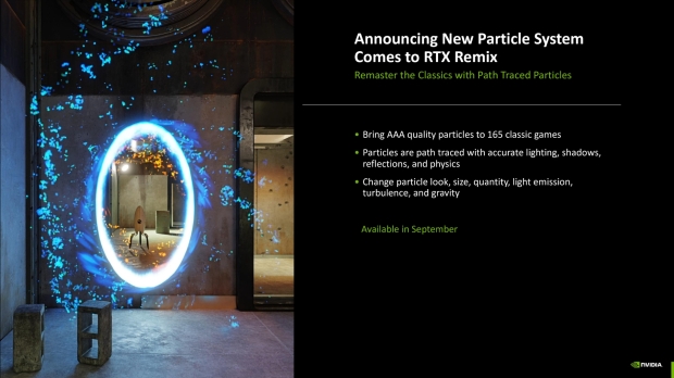 RTX Remix adds path-traced particles, and they look incredible in Portal RTX 2