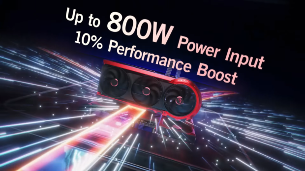 ASUS unveils an RTX 5090 capable of 800W, marks 10% jump in performance 132132