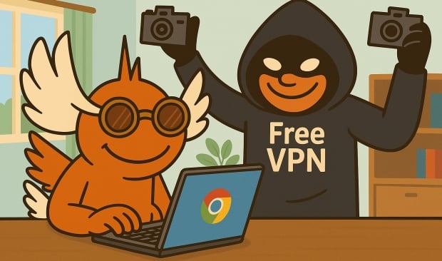 Koi personifies FreeVPN.One and sums it up in a nutshell (Image Credit: Koi Security)