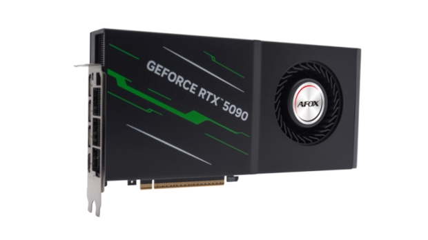 Want a blower-style NVIDIA RTX 5090 GPU from a US retailer? AFOX has one but it'll cost you $6K
