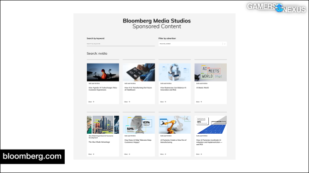 GamersNexus YouTube channel faces deletion following NVIDIA AI GPU black market documentary 3652