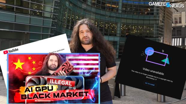 GamersNexus YouTube channel faces deletion following NVIDIA AI GPU black market documentary