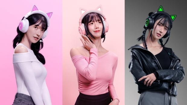 Razer Kraken Kitty V3 line brings pro-grade audio to gaming headsets with cat ears