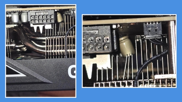 Reddit user RoboDogRush's GeForce RTX 5090 after a capacitor exploded, image credit: Reddit/RoboDogRush.