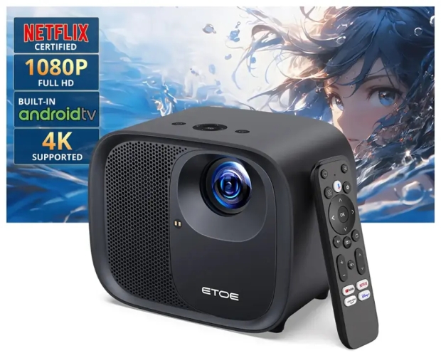 ETOE Best Buy Labor Day Deals: save up to $190 on portable smart projectors 3