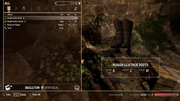 New Skyblivion gameplay video shows off upgraded lockpicking, new colorful menus, remade gear 6