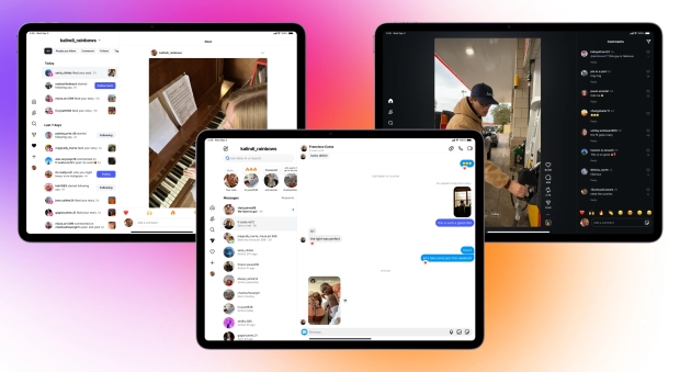 Official Instagram app for iPad releases, includes fundamental change