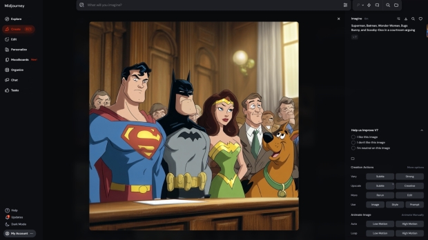 Warner Bros Discovery joins the list of companies suing Midjourney AI 1