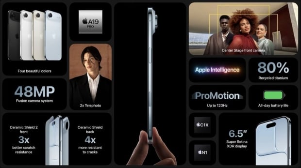 Apple iPhone Air is official: 5.6mm thick, A19 Pro chip, in-house C1X 5G modem, starts at $999 47