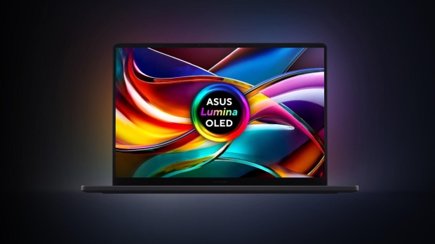 ASUS's new ProArt P16 laptop features the impressive Lumina Pro OLED display, image credit: ASUS.