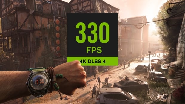 Dying Light: The Beast with DLSS 4 and Ray-Tracing hits 330 FPS in 4K on the RTX 5090