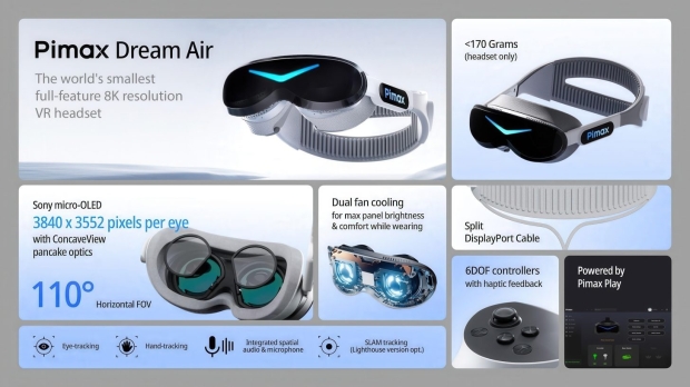 Pimax's new VR headsets feature latest super-high-res micro-OLED