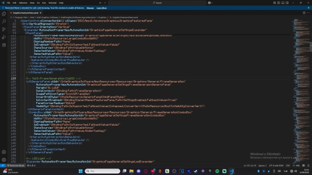 Intel XeSS multi-frame generation reference found in driver files 905