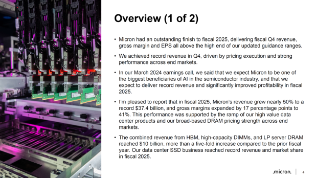 Micron begins shipping industry's fastest HBM4 at 11Gbps, to partner with TSMC for future HBM4E 79