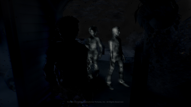 Michael Myers' Shape Jump ability in action.