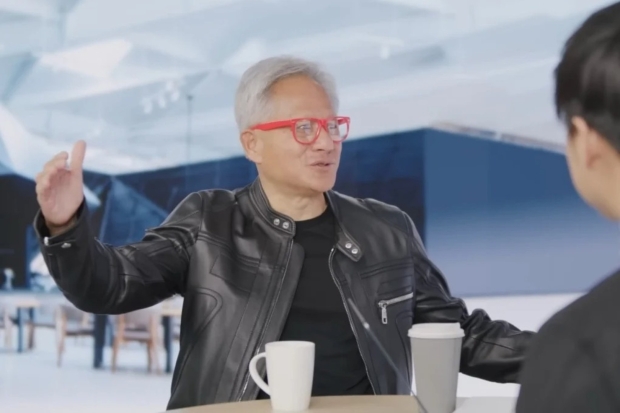 NVIDIA CEO Jensen Huang says China is 'nanoseconds behind' the US in chip development