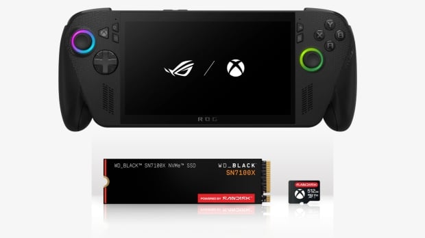 Sandisk unveils official microSD cards and WD_BLACK SSDs for ROG Xbox Ally handhelds 2