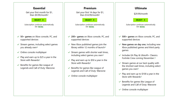 New Call of Duty games won't come to Game Pass Premium, older games still remain on middle tier 4