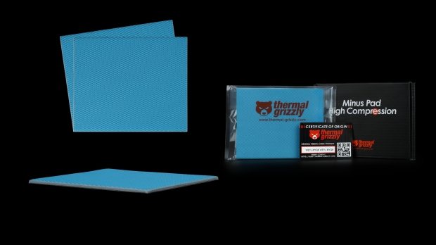 Thermal Grizzly's new Minus Pad High Compression thermal pads, image credit: Thermal Grizzly.