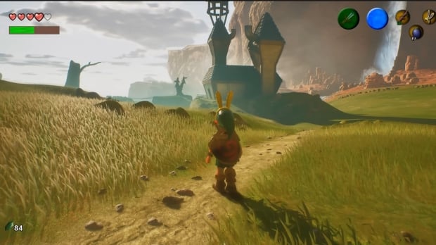 The Legend of Zelda: Ocarina of Time Unreal Engine 5 remake, image credit: YouTube/CryZENx