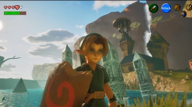 Zelda 64's Unreal Engine 5 fan remake for PC just got a massive update and it's playable 3