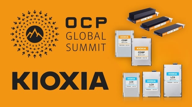 KIOXIA to showcase flash storage tech for the AI era at 2025 OCP Global Summit