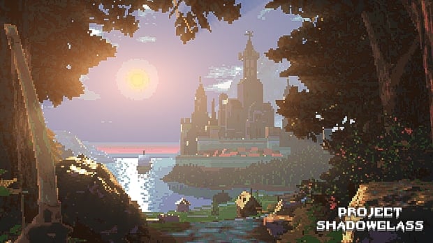 New game uses custom technology to create pixel-art worlds that you can fully explore in 3D