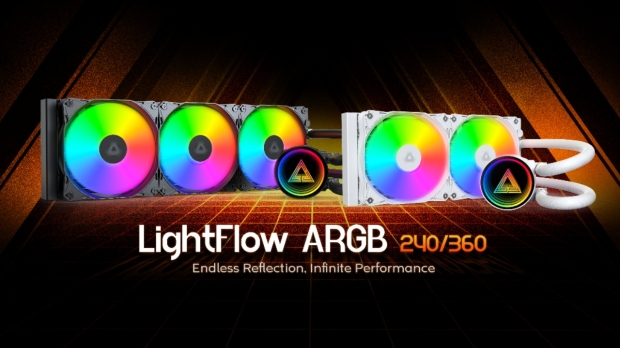 MONTECH LightFlow ARGB AIO cooler blends strong cooling with infinity mirror design 3