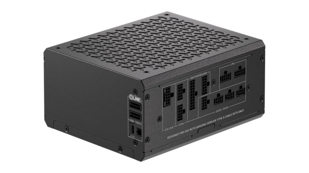 Corsair's new HXi SHIFT Series PSUs feature an integrated iCUE LINK System Hub, image credit: Corsair.
