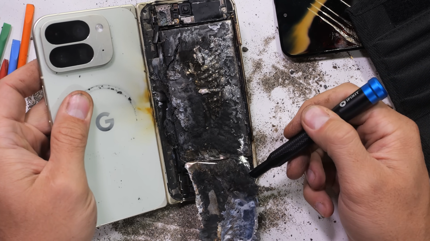 Google Pixel 10 Pro Fold explodes during test, warning issued for owners