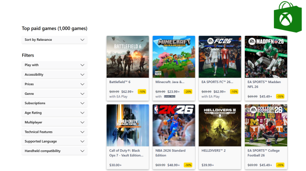 Battlefield 6 currently #1 top-seller on PlayStation, Steam, and Xbox 3
