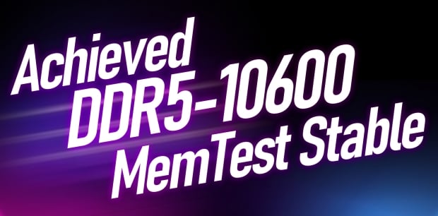 G.SKILL DDR5 RAM overclocked to stable 10,600 MT/s using AMD Ryzen 5 8500G on ASUS B850 mobo