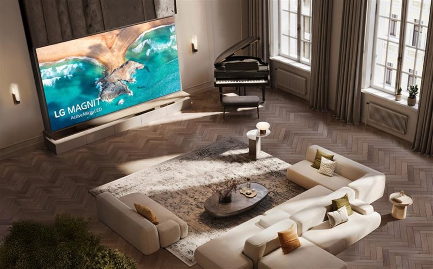 Tvactive LG's new luxury 136-inch Magnit Active Micro LED TV could sell for over ...